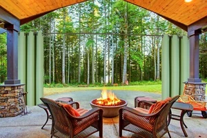 New Outdoor Unlined Thermal Blackout Window Drape Curtain Patio Panel 1 Set k68 - Picture 1 of 28