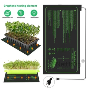 Seedling Heat Mat With Temperature control Thermostat Seed Plant Greenhouse Brew - Picture 1 of 9