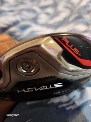 TaylorMade Stealth Plus 3 Hybrid Golf Club Head Right-Handed With Kai Li Blue 70 - Image 1 of 4