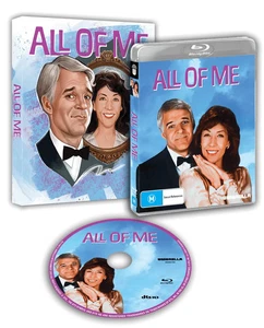 ALL OF ME - BLU-RAY - SLIPCOVER - STEVE MARTIN - BRAND NEW! - Foto 1 di 6