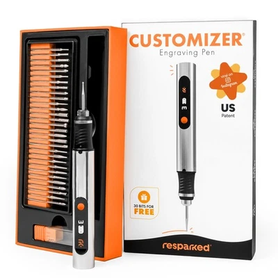 Resparked Customizer Engraving Pen (Formerly Culiau): Ultimate Cordless Porta...