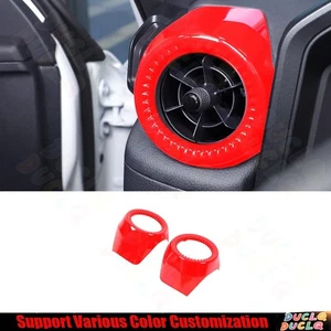Front Side Vent Overlay Cover Trim For Toyota Land Cruiser LC250 2024+Bright Red - Picture 1 of 4