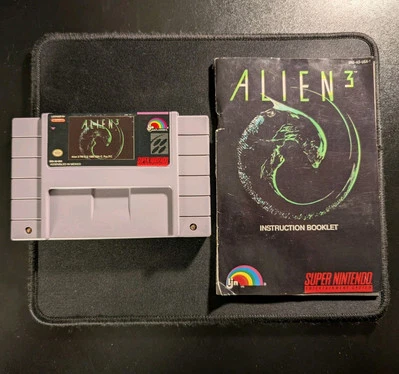 Alien 3 (Nintendo SNES, 1993) Juego y Manual | Probado | Auténtico Foto 1 de 4