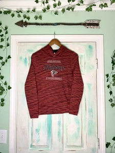 NFL Team Atlanta Falcons Red Logo Hoodie Girls size XL (14-16) - Picture 1 of 7