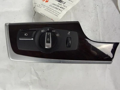 Interruptor de faros de tablero izquierdo BMW 528i 535i GT 11-16 con cubierta 61319192745 OEM Foto 1 de 4