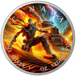 Moneda Canada Maple Leaf Diesel Fury 2025 1 oz color plata - Imagen 1 de 5