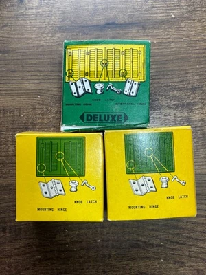 3 - Deluxe Four Panel Shutter Hardware Kit Wrap-Around Shutter Hanging Hinges - Image 1 of 4