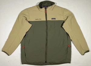 Patagonia Pack in Giacca Uomo 2XL Tampone Isolato Full Zip Testa di Pesce di Cane Outdoor - Foto 1 di 16