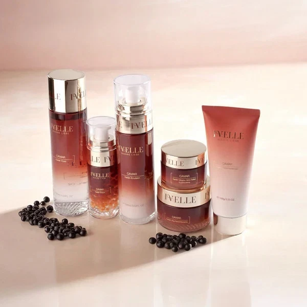 Kaviar Anti-Aging Gesichtspflege Set 6-teilig | Straffend Feuchtigkeit & Glow - Bild 1 von 1