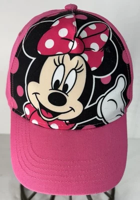 Disney Minnie Mouse Niño Pequeño Snap Back Gorra Sombrero Rosa Niñas Parque Temático Foto 1 de 4