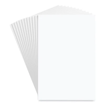 Universal 35613 100 Sheets 3" x 5" Unruled Scratch Pads - White (12/Pack) New - Image 1 of 4