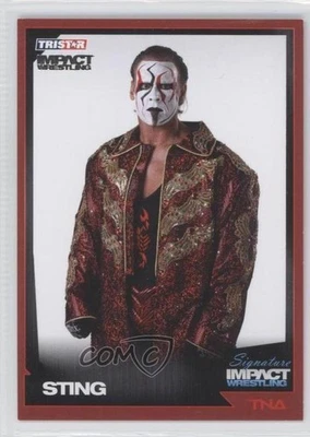 2011 TRISTAR TNA Signature Impact Wrestling Silver /50 Sting #99 - Image 1 of 2