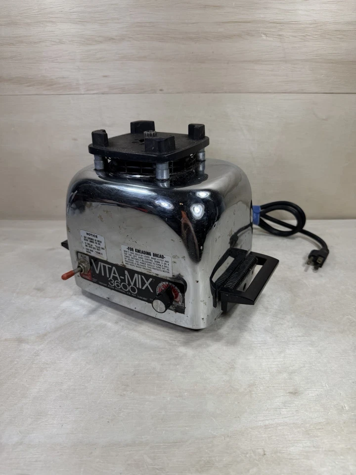 Vitamix 3600 Blender Stainless Steel Base Motor UNIT ONLY VITA-MIX 479041 WORKS - Image 1 of 4