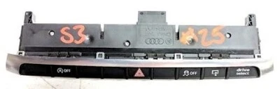 2013+ AUDI A3/S3 8V HAZARD CONTROL PANEL 8V0925301BA - Image 1 of 4