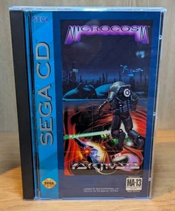 Microcosm (Sega CD, 1993) CIB Complete In Case with Foam New Open Box Mint - Picture 1 of 3