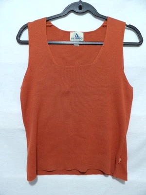 Chaleco tejido Colorado naranja-rojo para dama talla L Foto 1 de 4