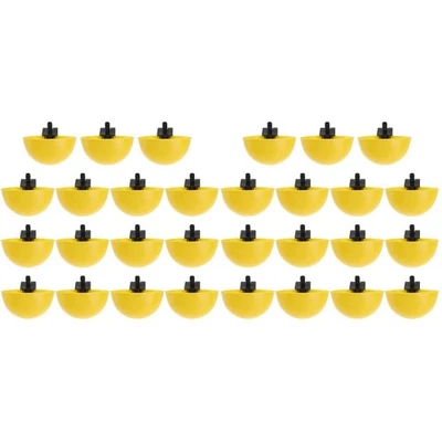  Set of 2 Hühnerfutterautomat Entenfutter Taubenwasserspender Futtermittelschale - Bild 1 von 4