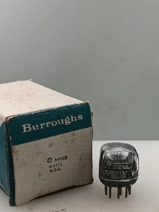 Burroughs B-5971 B5971 Alpha Numeric Nixie nuovo con scatola mod-sei tubi seri T793 - Foto 1 di 4