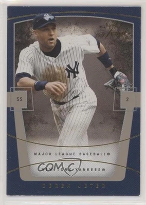 2004 Flair Collection Row 1 Missing Serial Number Derek Jeter #59 HOF - Image 1 of 2