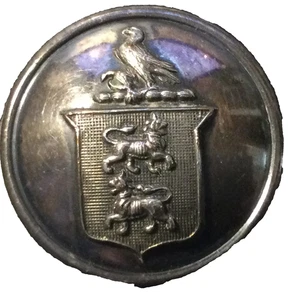 The Glegg Family Crest Livery Button . 27mm (AO 094) - Picture 1 of 7