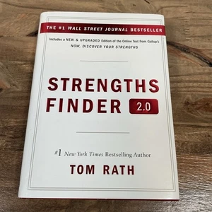 StrengthsFinder 2.0 by Tom Rath (2007, Hardcover) Book, No Code - Foto 1 di 4