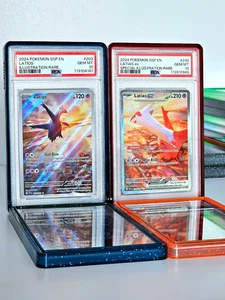 Latios 203/191 IR | Latias ex 239/191 SIR | Pokémon Surging Sparks | PSA 10 - Picture 1 of 3
