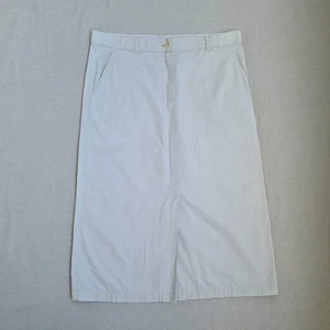Max Mara Weekend Damen langer A-Linien Chino Rock Größe US 10 UK 12 EU 40 Bau... - Bild 1 von 22