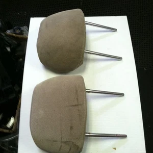 2000-2006 Nissan Sentra Seat Headrests Front Tan Cloth - Picture 1 of 6