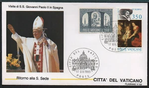 ✔️ VATICAN VATICANO NICE FDC COVER POPE & RELIGION TOPIC - Picture 1 of 1