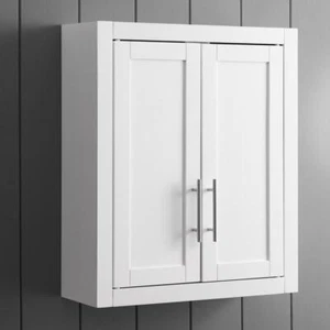 Savannah Wall Cabinet White - Picture 1 of 12
