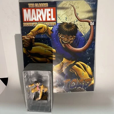 Eaglemoss Figurine Toad #156 Classic Marvel Collection Magazine - Image 1 of 4