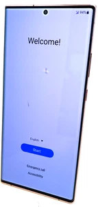 Samsung Galaxy Note 20 Ultra 5G - 128GB Bronze (Unlocked) *LCD SPOTS* SM-N986U - Zdjęcie 1 z 8