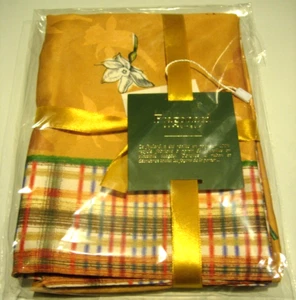 MUJER FRAGONARD FRANCIA Perfume BUFANDA POLIETILENO FLOR NARCISO ORO 30X30 - Imagen 1 de 4