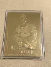 1996 Danbury Mint 22KT Gold Baseball card Mickey Lolich Tigers