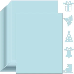 25 Sheets Light Blue Cardstock 8.5"x11" 250gsm Scrapbook Invitations - Picture 1 of 7