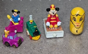 Juguetes de comida vintage de Disney para niños ~ Mickey, Donald, Simba, Plutón - Imagen 1 de 3