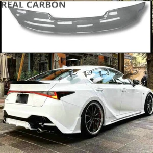 REAL CARBON FIBER TRUNK SPOILER WING FIT 21-24 23 22 LEXUS IS300 IS350 IS500 ART - Bild 1 von 8