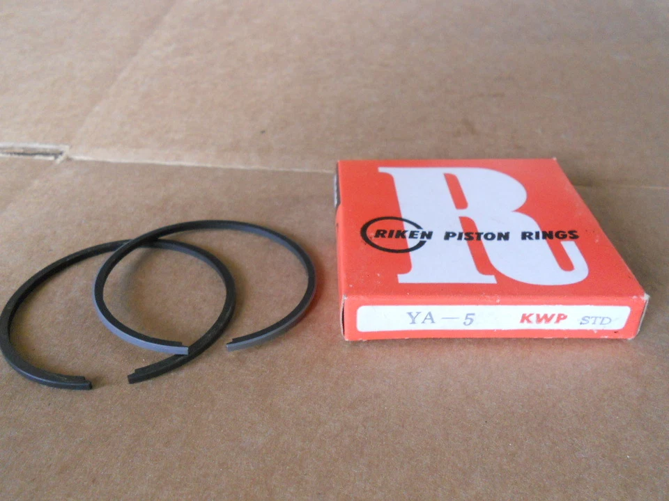 Anillos de pistón estándar Riken Yamaha STD YA5 YA-5 150-11610-00 NUEVO DE STOCK Foto 1 de 1