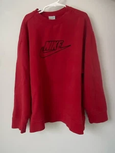 Kids Medium Vintage Red Nike Crewneck Sweatshirt. - Picture 1 of 3
