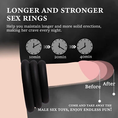 Мягкое сжатие кок кольцо мяч растяжитель мужской мошонки яичек усилитель длится дольше - Изображение 1 из 4