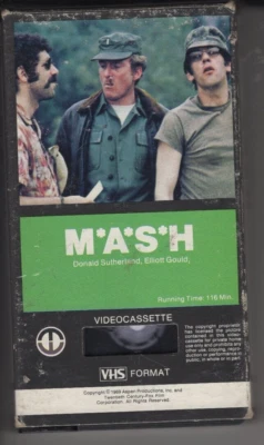 MASH (VHS, 1980) Rare 1st Magnetic Cult 1970 Sutherland/Gould/Altman War Classic Foto 1 de 4