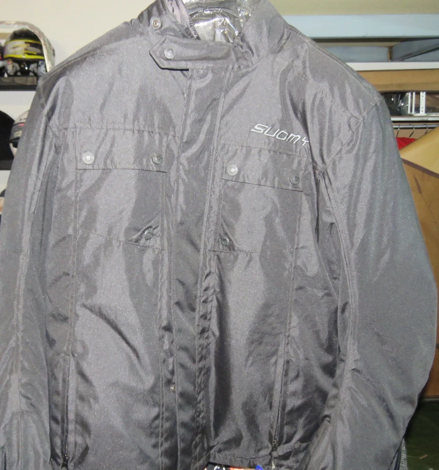 Chaqueta de Moto Suomy Tonal Nylon Negra Talla XXXL RD-JK03BK-XXXL Foto 1 de 3