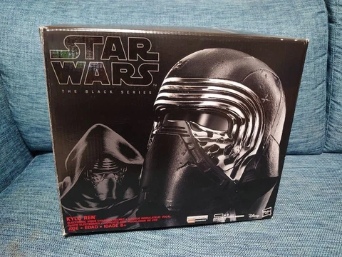 Star Wars The Black Series Kylo Ren Electronic Voice Changer Helmet Rare Cover
