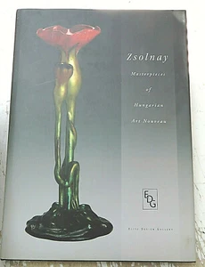ZSOLNAY/ART NOUVEAU/ED ELITE DESIGN/2003/CERAMIQUE/TRES TRES BEAU/RARE - Picture 1 of 1