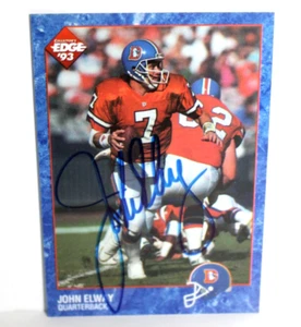 1993 Collector's Edge John Elway Proto 1 Prototype Signed Autograph - Picture 1 of 4