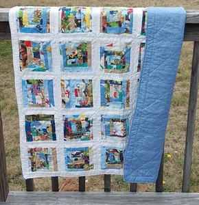 Handmade Scrap Quilt - For Boys - Picture 1 of 1