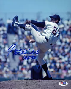 Juan Marichal SIGNIERTES 8x10 Foto + HOF 83 INSC SF Giants ITP PSA/DNA HANDSIGNIERT - Bild 1 von 1