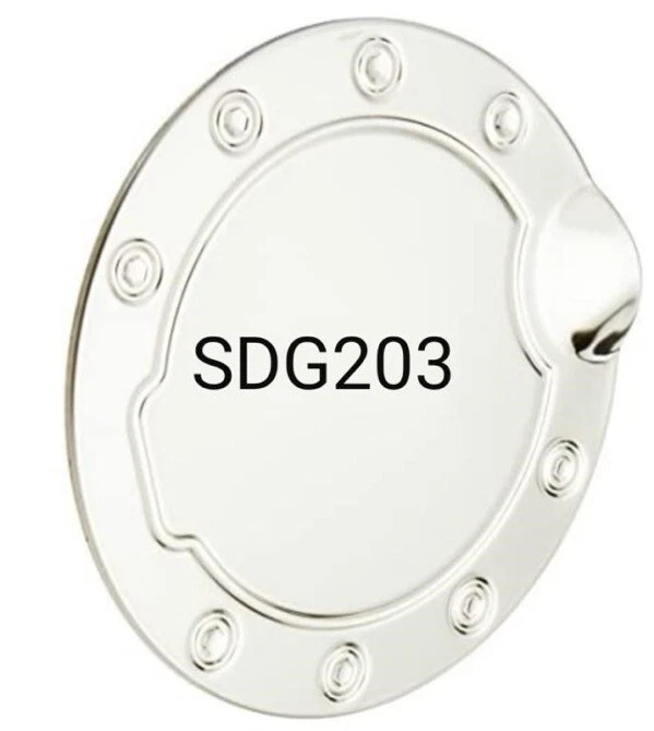 2009 FORD F150 BULLY ПОЛИРОВАННАЯ КРЫШКА ТОПЛИВНОЙ ДВЕРИ ИЗ НЕРЖАВЕЮЩЕЙ СТАЛИ SDG203 - Изображение 1 из 1