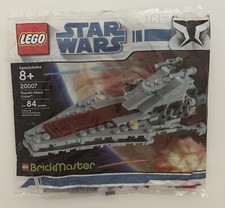 Lego Star Wars 20007 Republic Attack Cruiser 84pcs New In Sealed Bag 2008