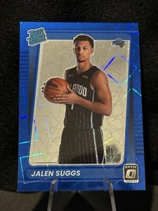 Jalen Suggs 2021-22 Donruss Optic Blue Velocity Rated Rookie #179 - Picture 1 of 1